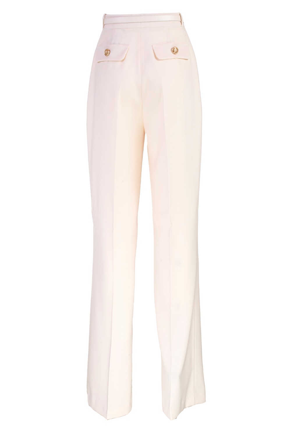 shop ELISABETTA FRANCHI Saldi Pantalone: Elisabetta Franchi pantalone palazzo in crêpe con cintura.
Pantalone palazzo in crêpe fermo con pinces sul davanti e tasche alla francese. 
Il punto vita è enfatizzato da una cintura in tono con fibbia a cassetta in metallo dorato.
Fodera in raso monogram.
Zip invisibile sul fianco.
Bottoni in metallo dorato.
Composizione: 100% Poliestere
Fabbricato in Italia.. PA04337E2-193 number 4856764